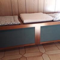 Panca/cassapanca vintage modernariato anni '70