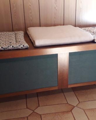 Panca/cassapanca vintage modernariato anni '70