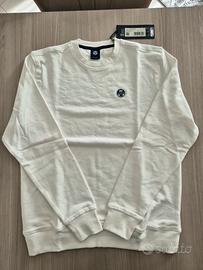 Felpa North Sails Uomo Bianca