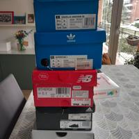 Scatole scarpe nike adidas new balance