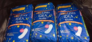 N 15 confezioni Assorbenti Lines Notte