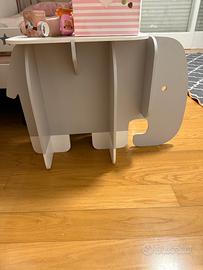 Tavolino di design bimbi a forma elefante