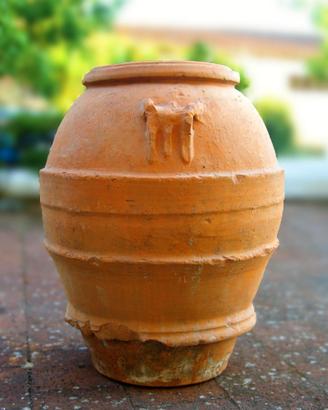 Orcio Toscano Antico in Terracotta H. 95 cm.