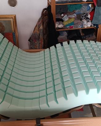Letto Elettrico Ortopedico Legno, Ruote+Materasso