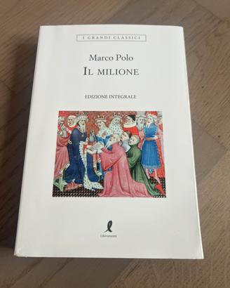 Libro il milione di Marco Polo