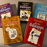 N.  5 volumi Diario di una Schiappa come nuovi