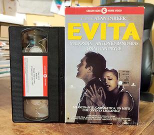Vhs Film EVITA Alan Parker 1996 Madonna Big Box 
