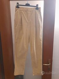 Benetton pantaloni chino velluto a coste