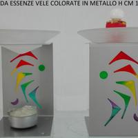 Scalda Essenze Profumate in Vetro-Alluminio