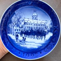 Piatto natalizio Royal Copenhagen originale