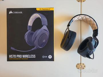 Cuffie Corsair hs70 pro wireless color crema
