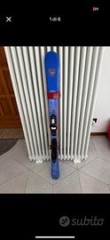 Sci Rossignol 128 cm con scarponi Lange 24.5 (288)