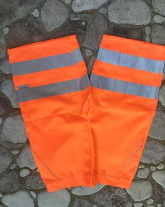 Pantalone corto da lavoro Arancione Tg.48