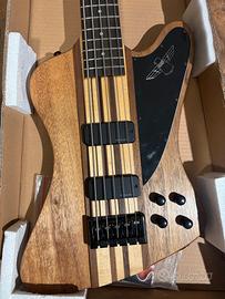 Epiphone Thunderbird Pro V Zebra active PU