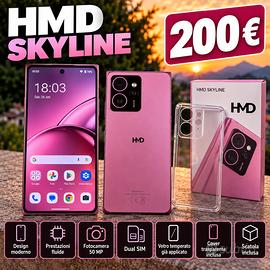 HMD Skyline Pink 12 GB RAM, 256 GB memoria 