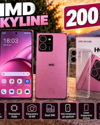 HMD Skyline Pink 12 GB RAM, 256 GB memoria 