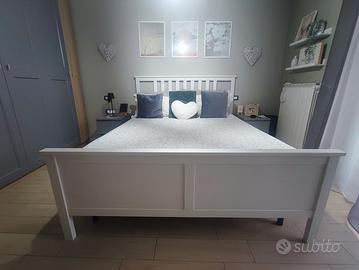 Letto ikea più rete a doghe larghe 