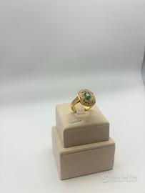 Anello in oro giallo 18k