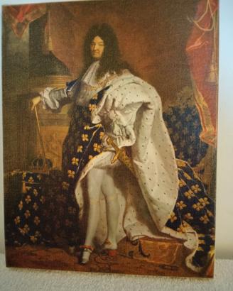 Stampa di Luigi XIV usata