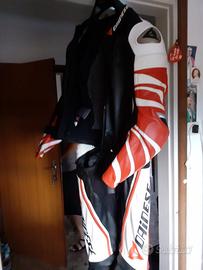 Tuta moto pelle dainese
