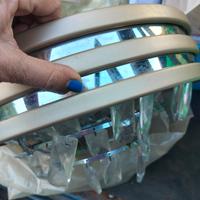 lampadario in cristallo. marca Zuma line 