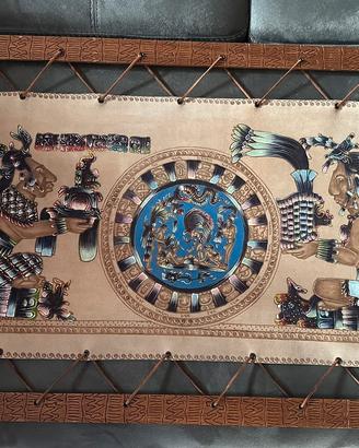 Quadro Maya “Tablero del Palacio” su pelle