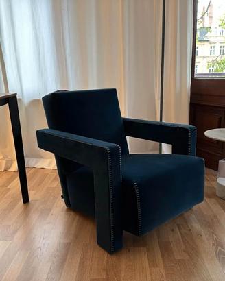 CASSINA UTECHT 637 NUOVA in Velluto Blu 13L659