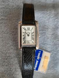Pierre Denill Vintage "Tank" Argento 800 NOS