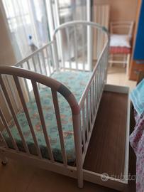 culla cromata per neonati