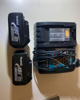 Batterie e caricabatterie Makita