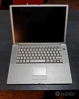 Apple Power Book G4 A1046 non funzionante