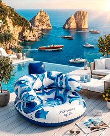 Poltrona Gonfiabile Dolce & Gabbana NUOVE 