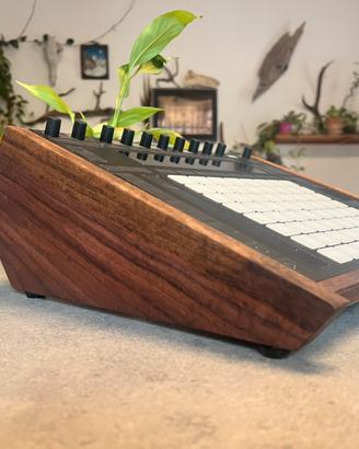 Ableton Push 2 supporto legno di noce