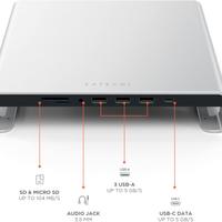 Supporto per monitor in alluminio