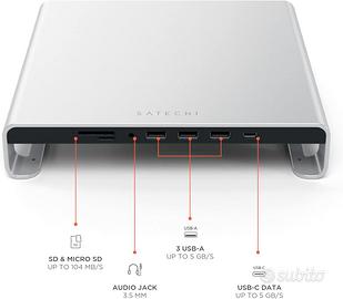 Supporto per monitor in alluminio