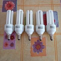 Pezzi 5, Lampadine a basso consumo, 15W,luce calda