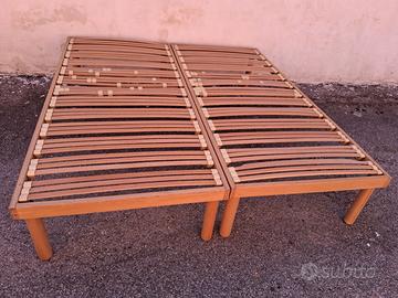 reti singole con doghe in legno particolari