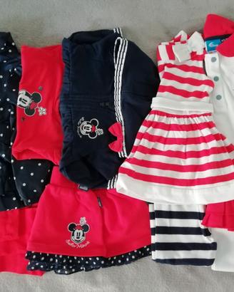 Lotto abbigliamento 3-6 mesi (Lotto Minnie)
