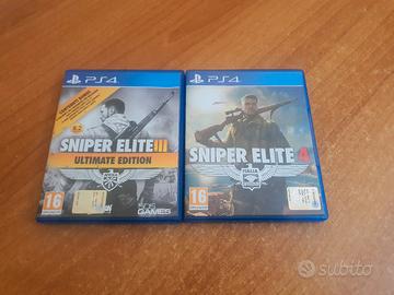 SNIPER ELITE 3 e 4 PS4/PS5 ITA 🇮🇹 