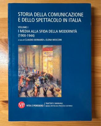 Libro universitario "Storia della comunicazione"
