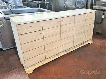 mobile retro banco per caffetterie usato