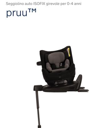 Nuna Pruu seggiolino isofix girevole per 0-4 anni