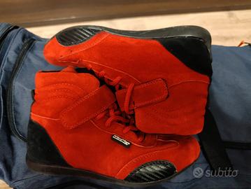 scarpe kart scarpe pilota go-kart