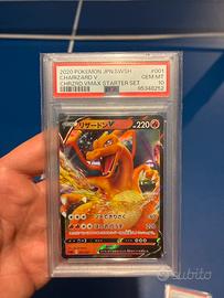Carta pokemon charizard PSA10