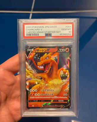 Carta pokemon charizard PSA10