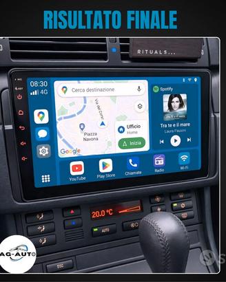 Bmw E46 Serie 3 M3 KIT COMPLETO Autoradio Android