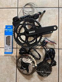 Gruppo ultegra 11 v cannondale hollogram meccanico