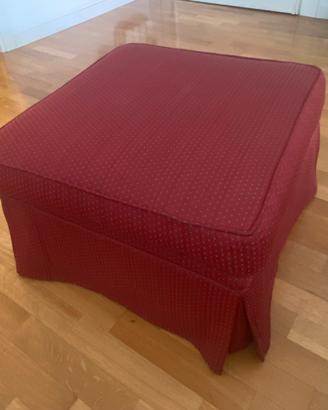 Pouf bordeaux