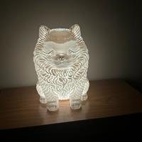 Lampada cucciolo pomerania 20 cm