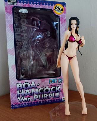 🏴☠️ One Piece Boa Hancock Ver Purple Figure Mega